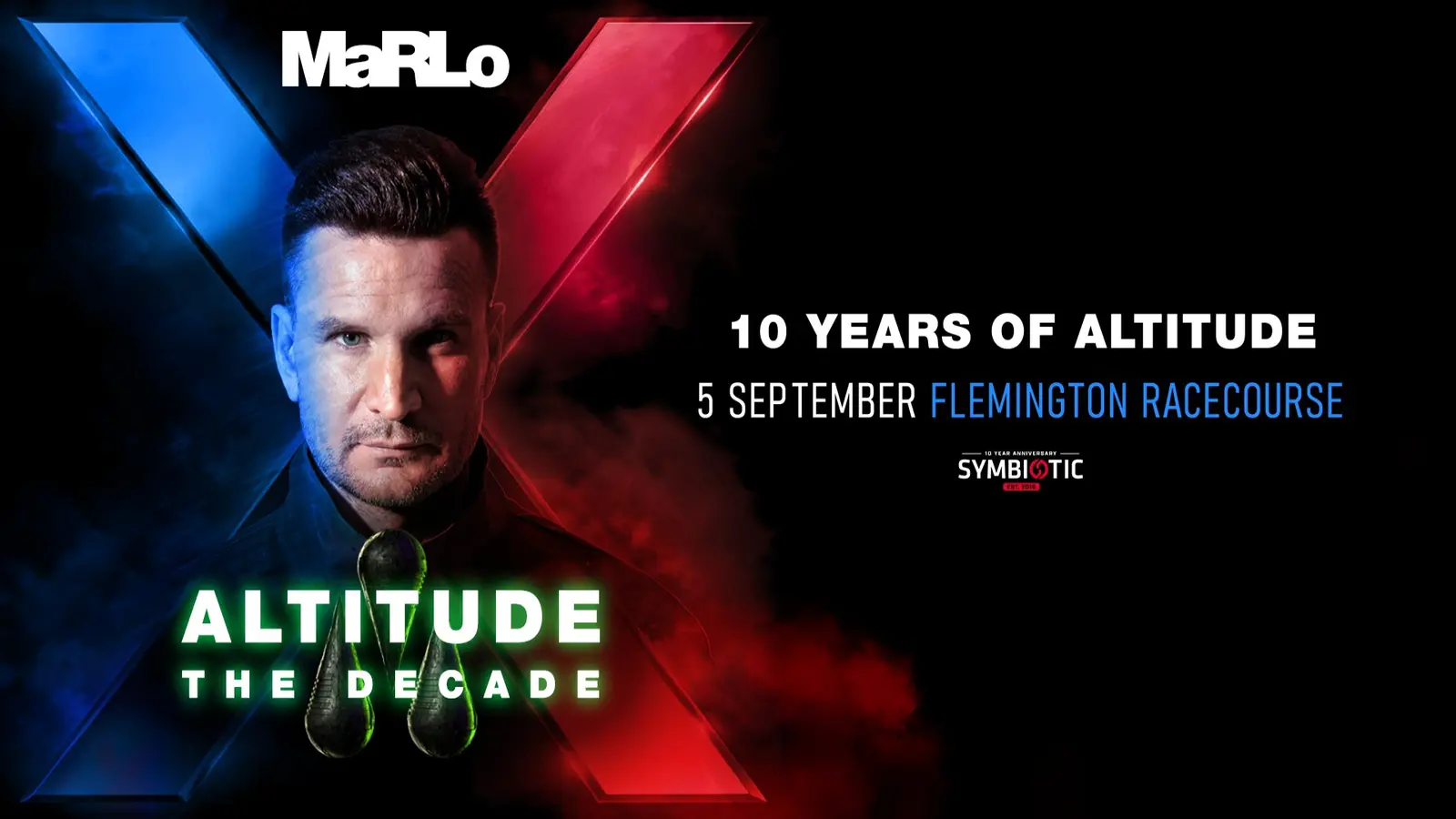 MARLO - Altitude: The Decade 2026 at Flemington Racecourse