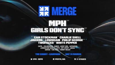 Merge ft. MPH, Girls Don't Sync & More - Event Cover