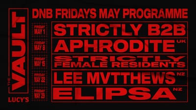 The Vault Fridays - Event Cover