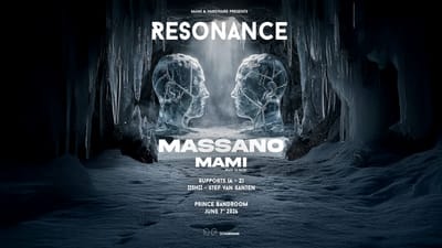 RESONANCE ft. MASSANO + MAMI - Event Cover